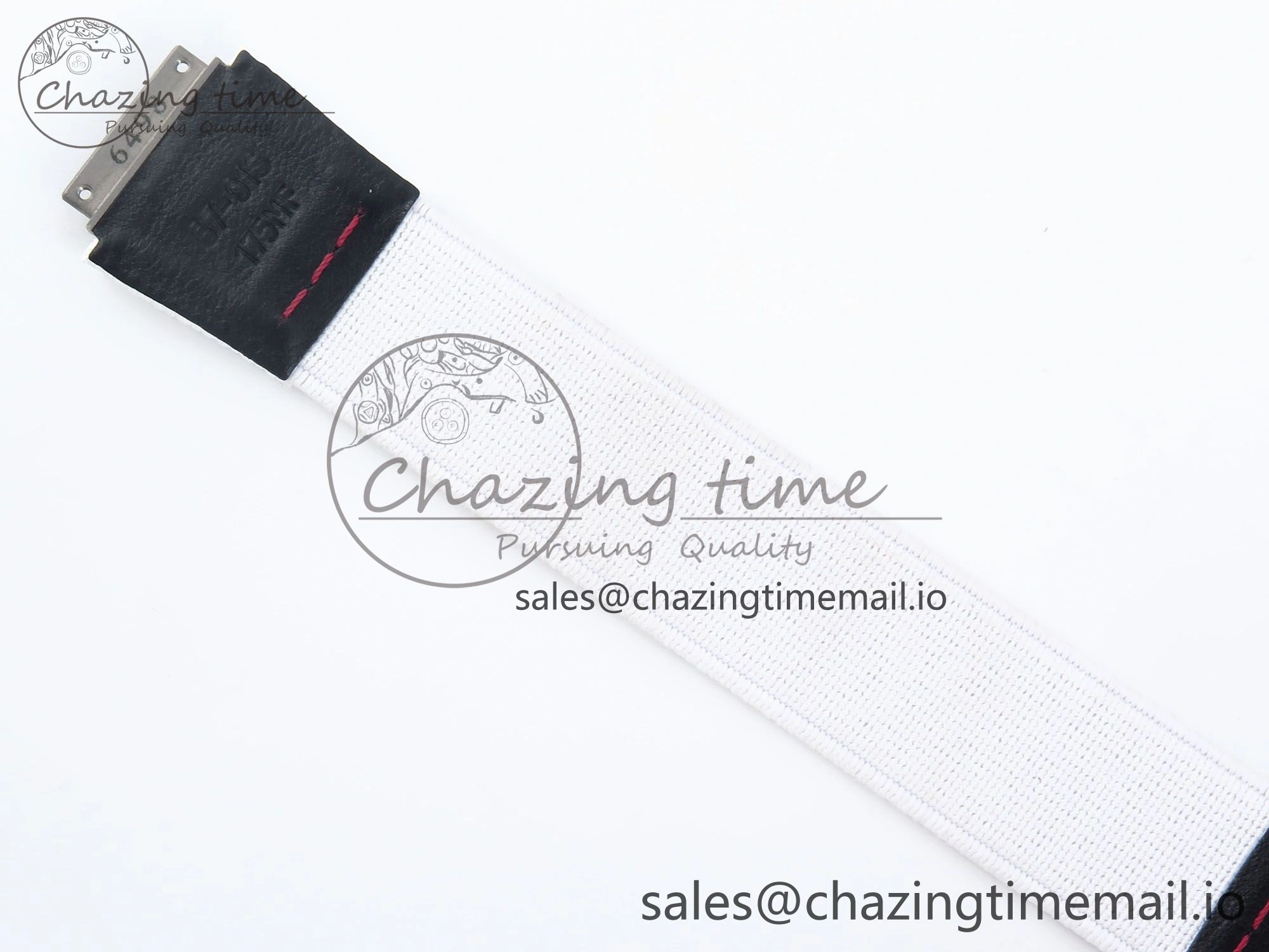 Custom Made RM67-02 White NTPT France Dial on White Nylon strap CRMA7 Clone
