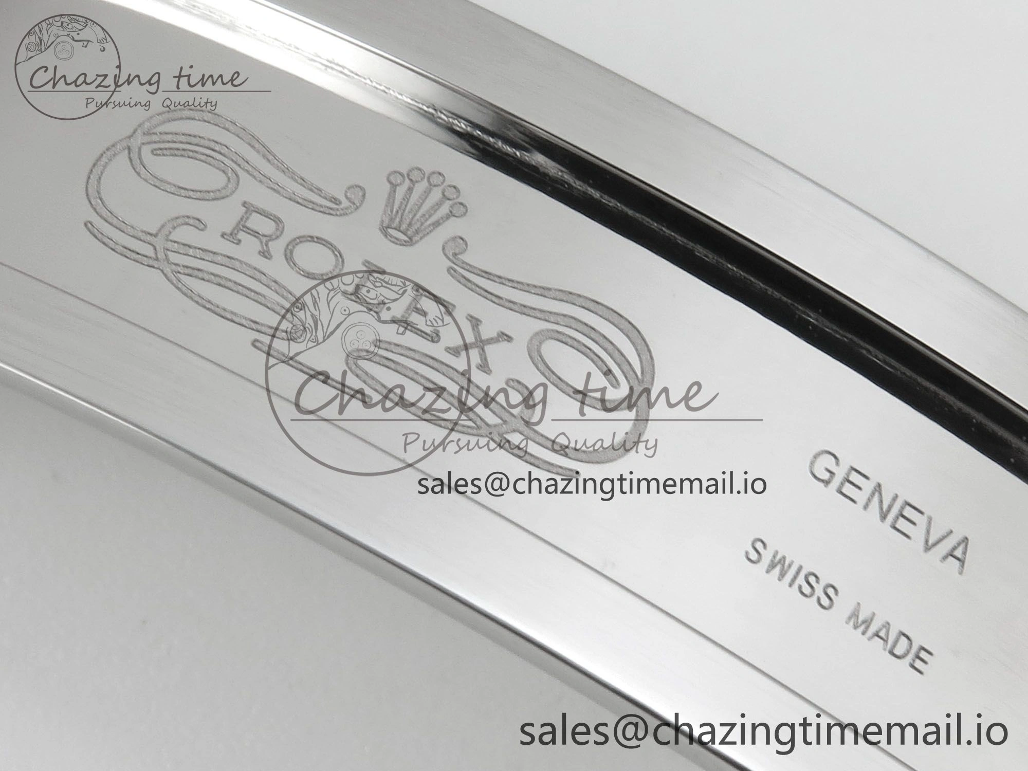Custom Modded Daytona 40mm MPF Blue Dial Diamonds Bezel on Blue Leather Strap SA4801