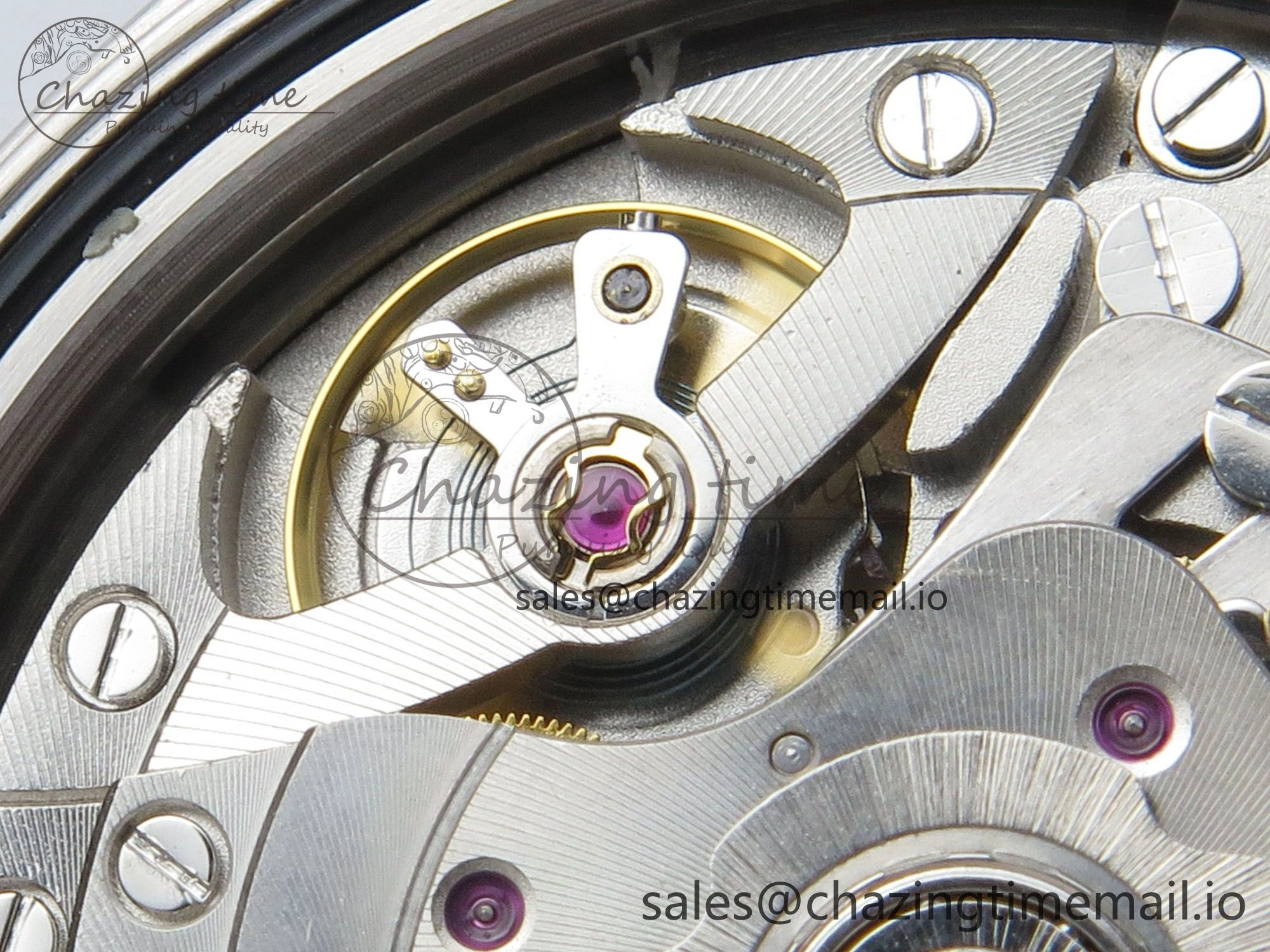 Custom Modded Daytona 40mm MPF Green Dial Diamonds Bezel on Green Leather Strap SA4801