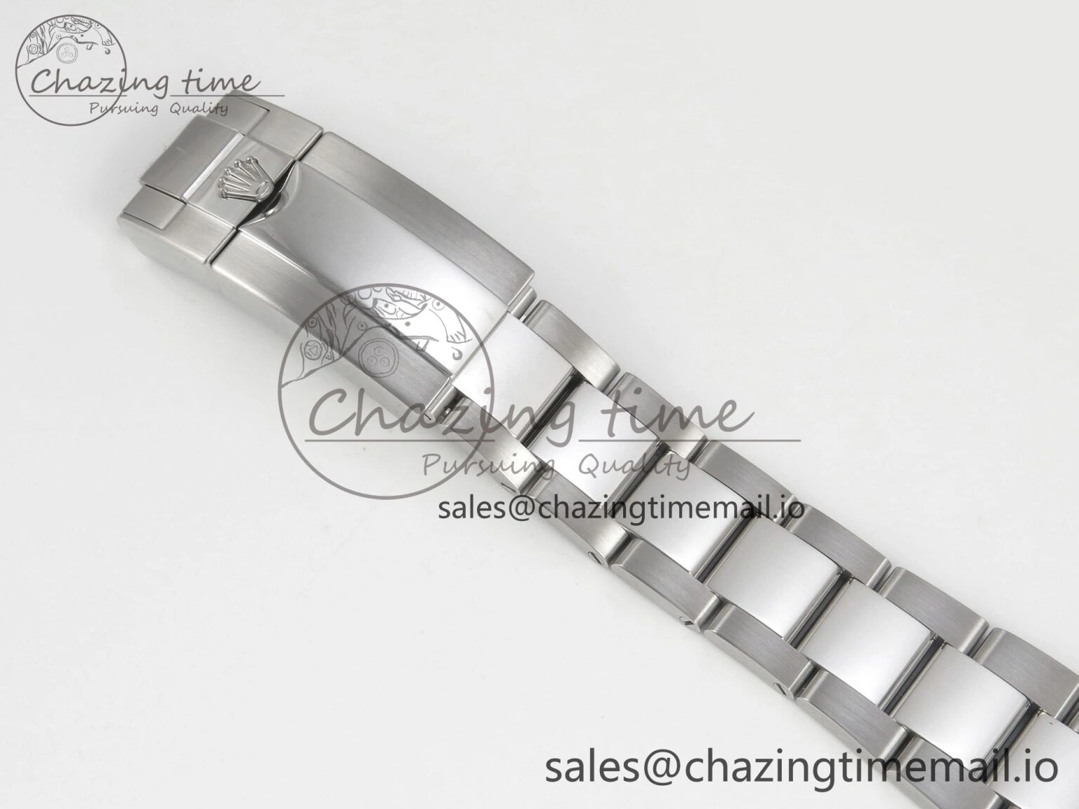 Custom Modded Daytona 40mm MPF Skeleton Dial Crystal Bezel on SS Bracelet SA4801