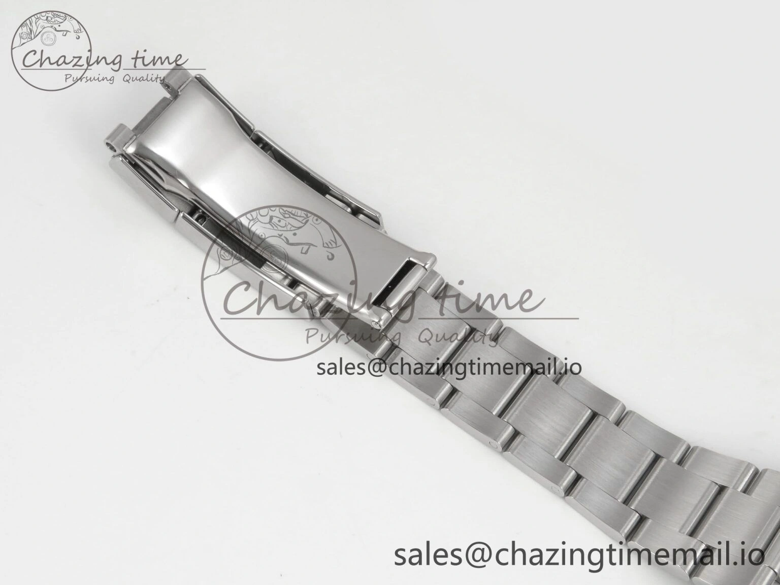 Custom Modded Daytona 40mm MPF Skeleton Dial Crystal Bezel on SS Bracelet SA4801