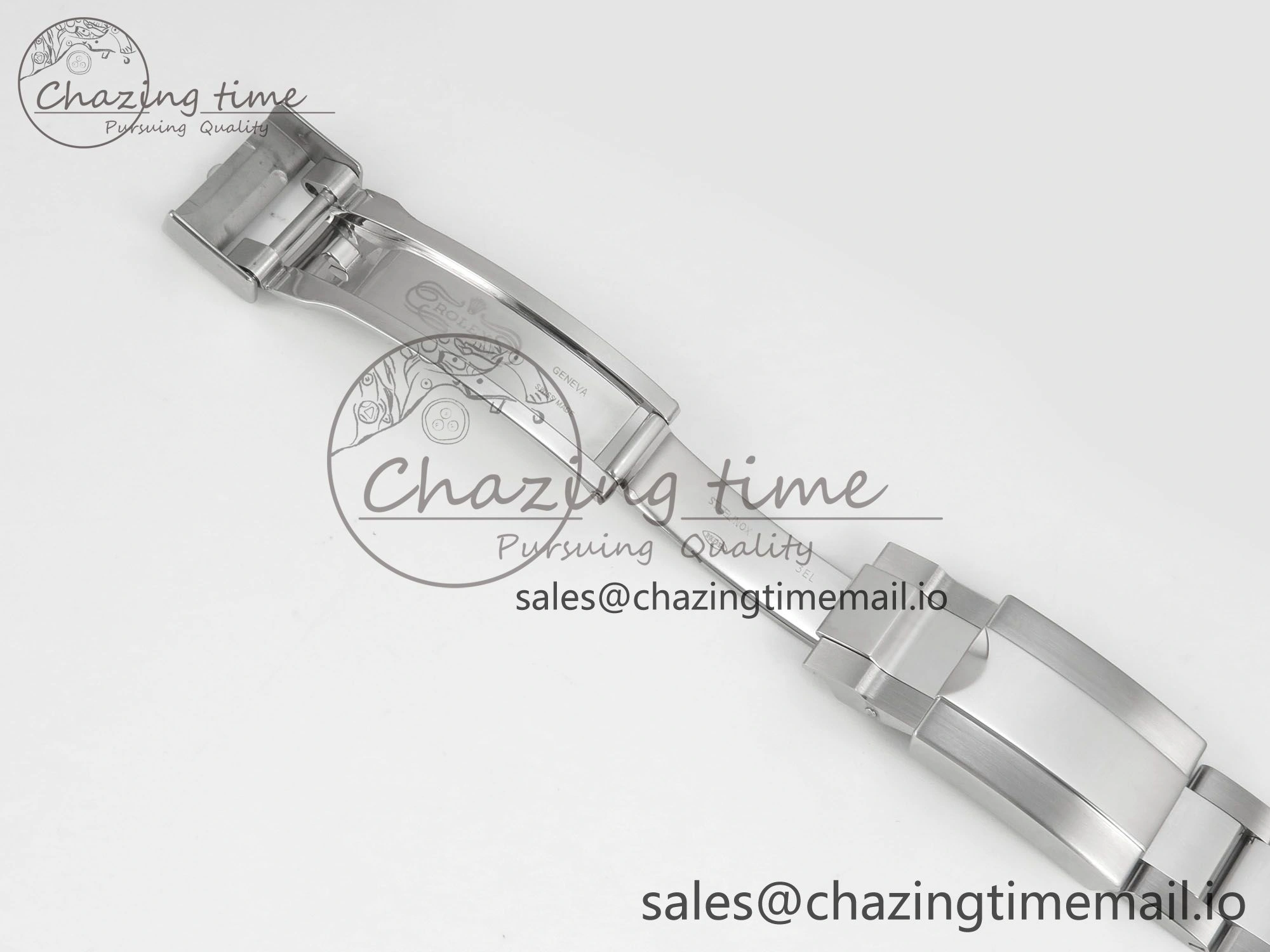 Custom Modded Daytona 40mm MPF Skeleton Dial Crystal Bezel on SS Bracelet SA4801