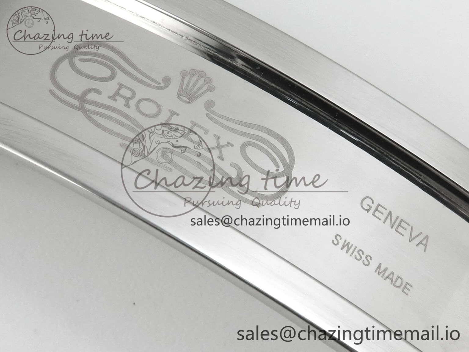 Custom Modded Daytona 40mm MPF Skeleton Dial Crystal Bezel on SS Bracelet SA4801