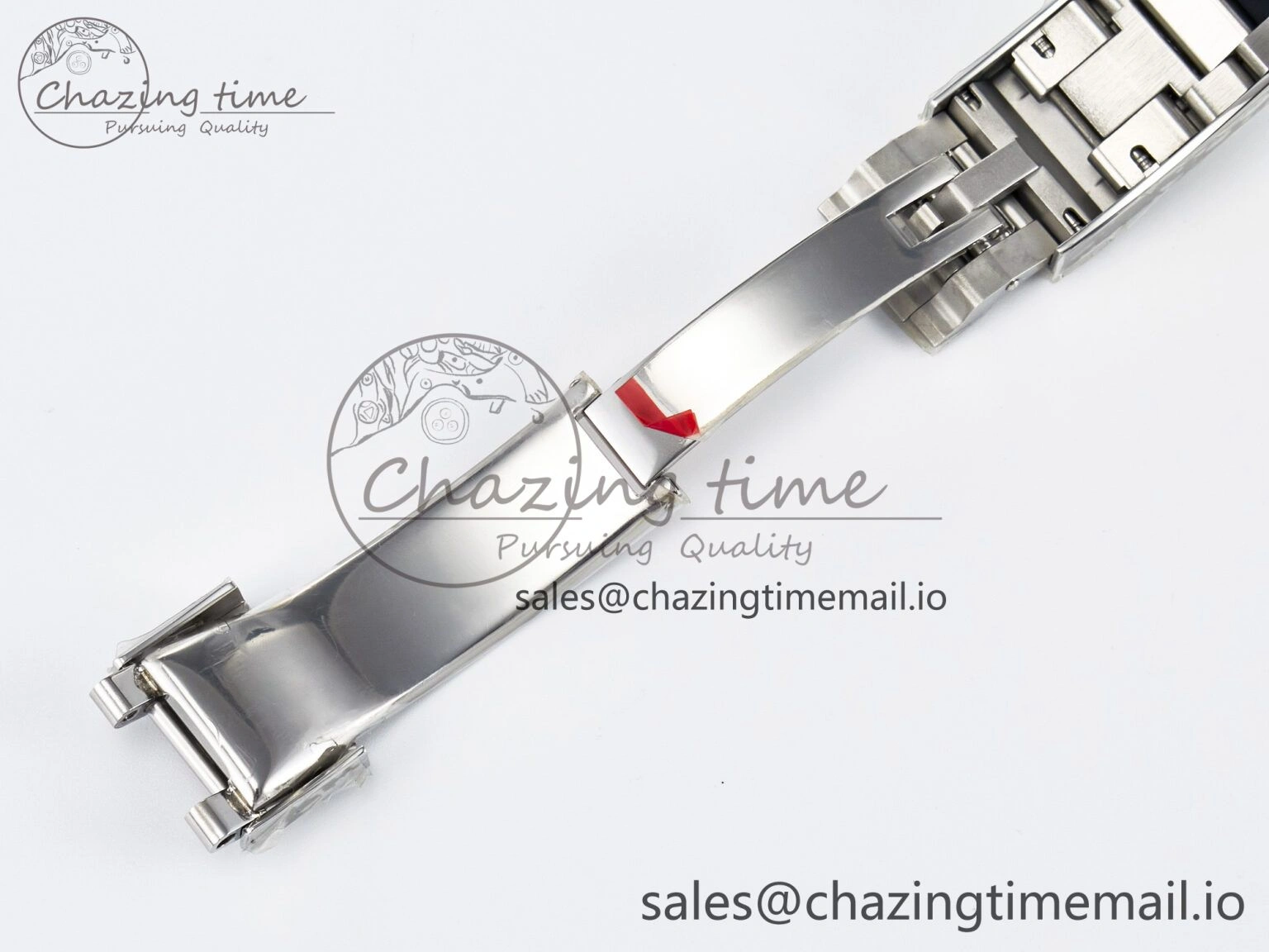 Custom Modded Submariner 40mm Black Ceramic Bezel on Black Rubber Strap 904L Steel MPF SH3135