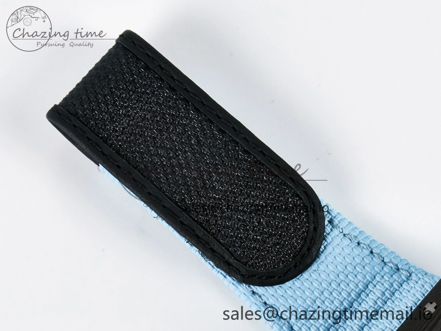 Custom RM035-02 NTPT PPMF 1:1 Best Edition Blue Crown on Nylon Strap Custom Vaucher Movement