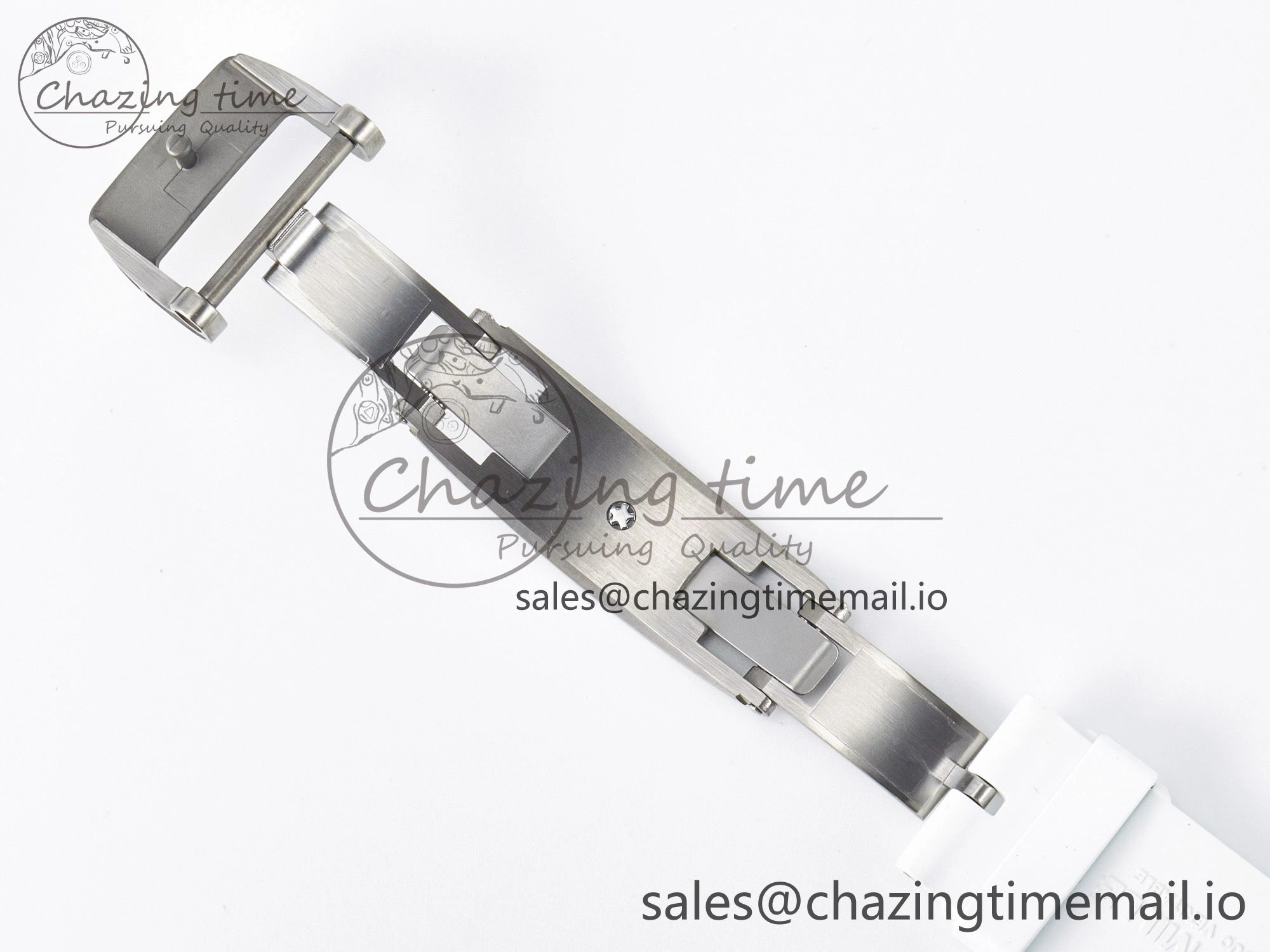 Custom RM055 NTPT APSF 1:1 Best Edition White Bezel White Crown on Rubber Strap Custom Vaucher Movement