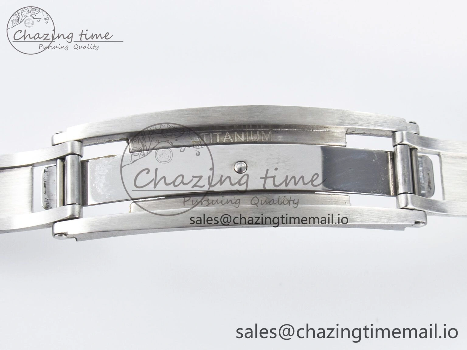 Custom RM055 White Ceramic PPMF 1:1 Best Edition Black Bezel White Crown on Rubber Strap Custom Vaucher Movement