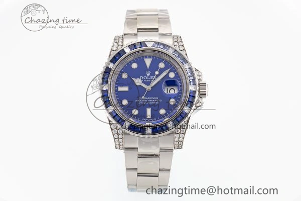 Custom Submariner Date 116659SABR 904L Steel CLEAN Best Edition VS3135