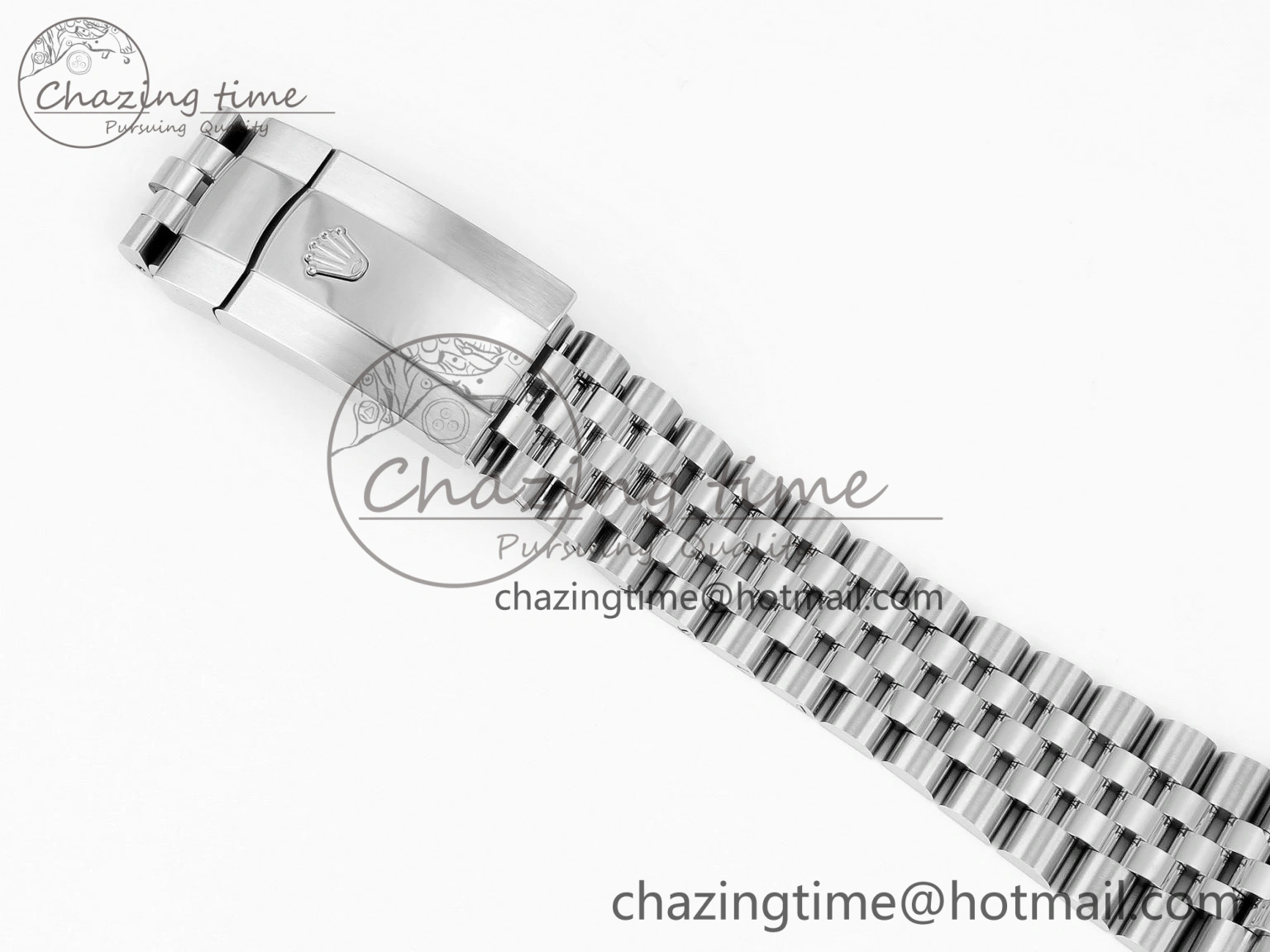 DATEJUST 36 SS 126200 VSF 1:1 BEST EDITION 904L STEEL GRAY DIAL GREEN ROMAN ON JUBILEE BRACELET VS3235