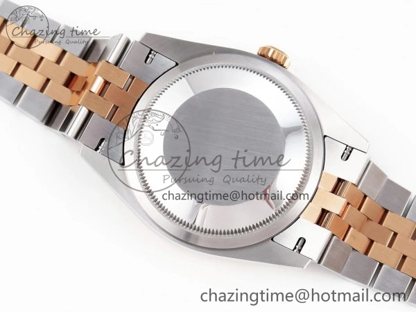 DATEJUST 36 SS RG 126231 VSF 1:1 BEST EDITION 904L STEEL RG DIAL ON JUBILEE BRACELET VS3235