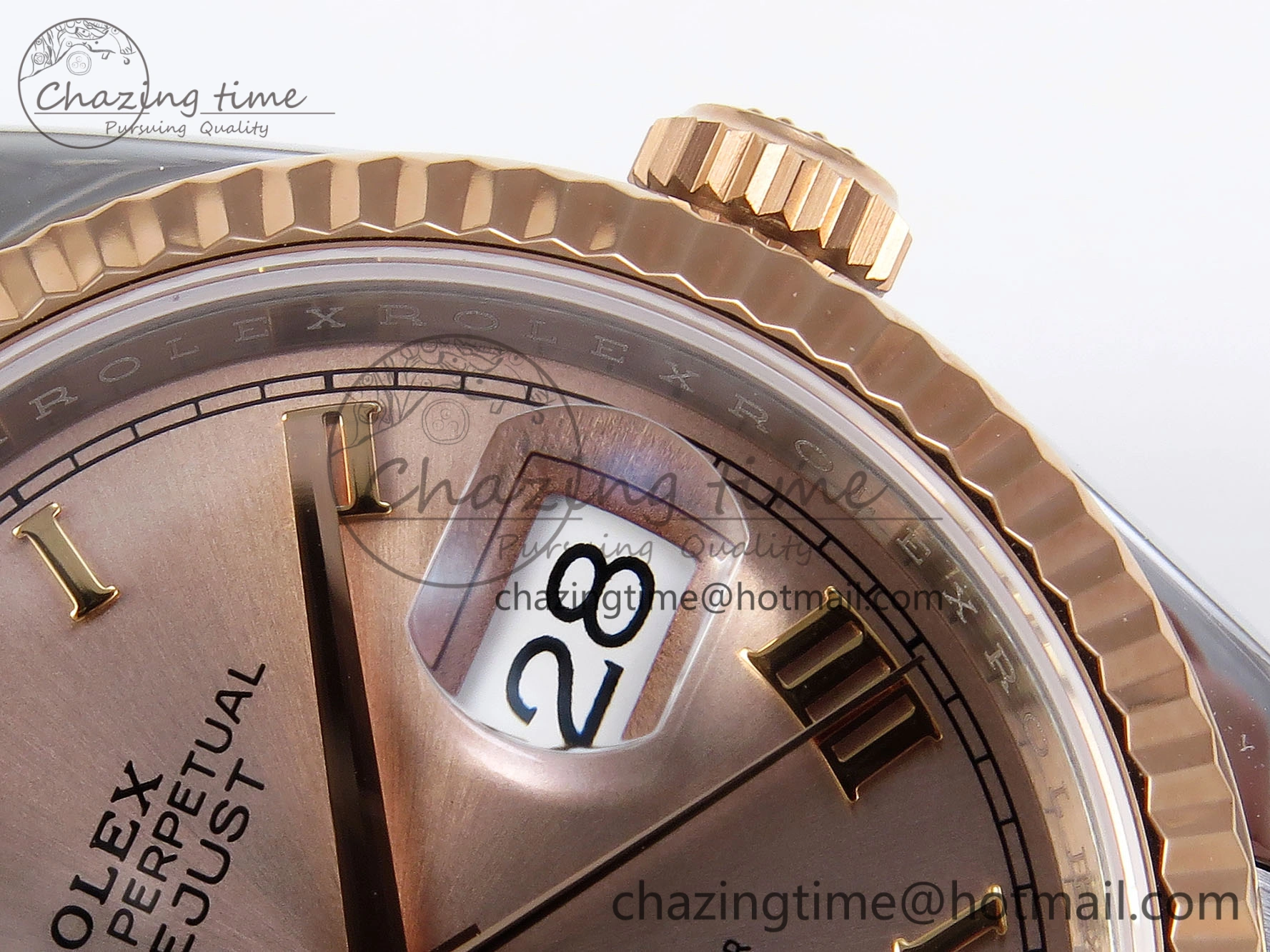 DATEJUST 36 SS RG 126231 VSF 1:1 BEST EDITION 904L STEEL RG DIAL ON JUBILEE BRACELET VS3235