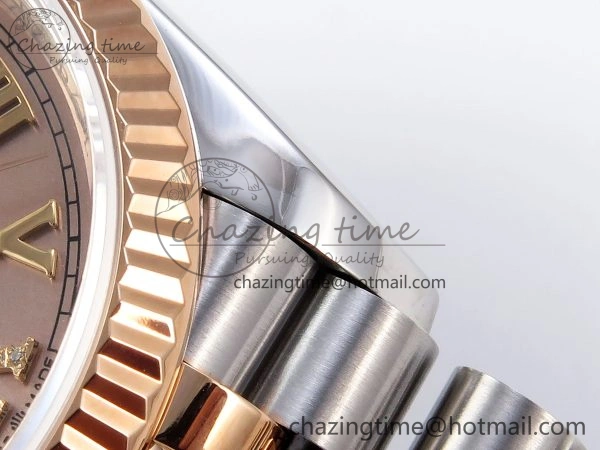 DATEJUST 36 SS RG 126231 VSF 1:1 BEST EDITION 904L STEEL RG DIAL ON JUBILEE BRACELET VS3235