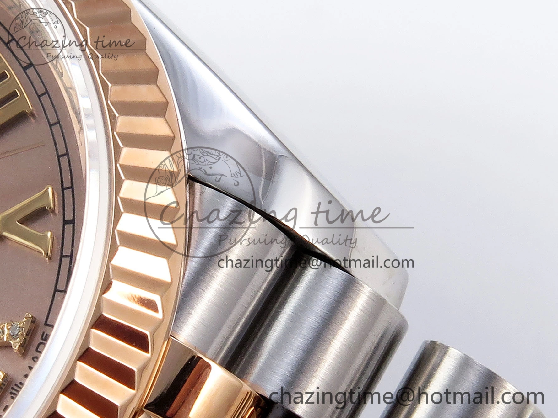 DATEJUST 36 SS RG 126231 VSF 1:1 BEST EDITION 904L STEEL RG DIAL ON JUBILEE BRACELET VS3235