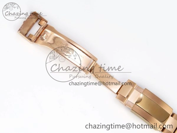 DAYTONA 116505 RG OMF BEST EDITION CHOCOLATE DIAL ON RG BRACELET A7750 (SLIM MOVEMENT)