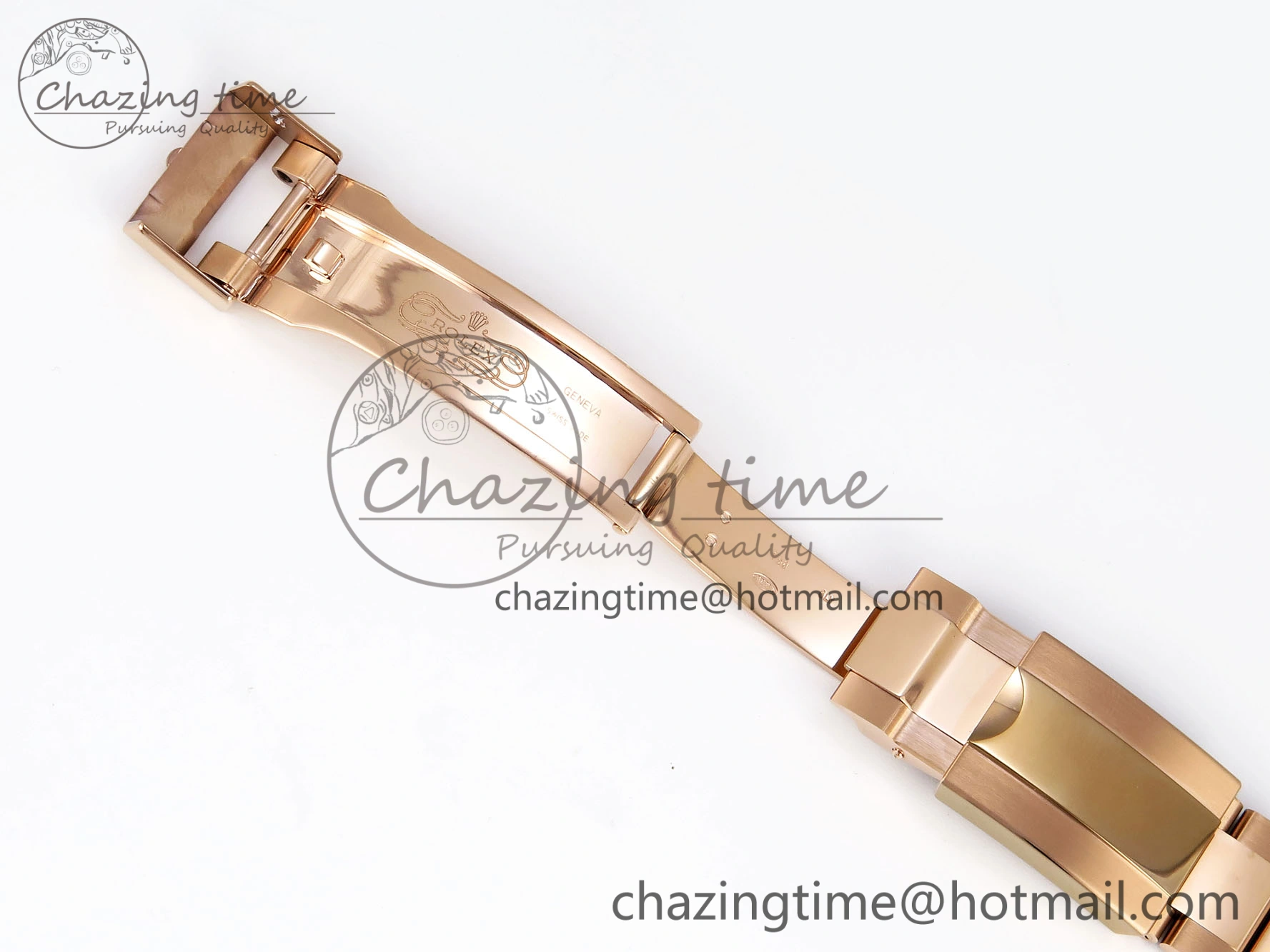 DAYTONA 116505 RG OMF BEST EDITION CHOCOLATE DIAL ON RG BRACELET A7750 (SLIM MOVEMENT)