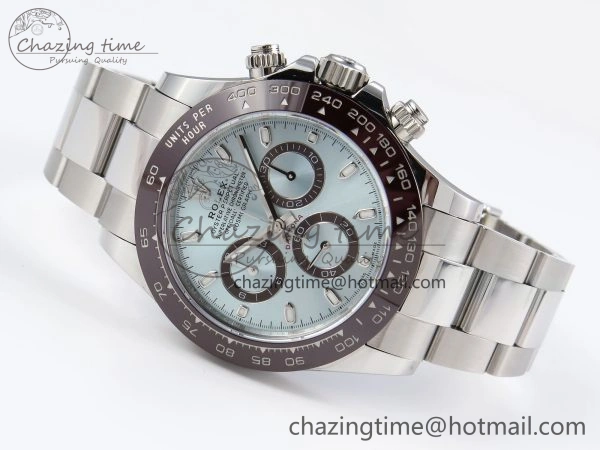 DAYTONA 116506 APSF 1:1 BEST EDITION ICE BLUE DIAL ON SS BRACELET SH4130