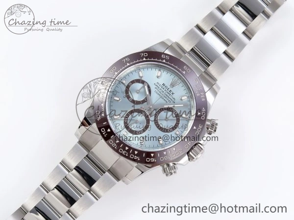 DAYTONA 116506 APSF 1:1 BEST EDITION ICE BLUE DIAL ON SS BRACELET SH4130