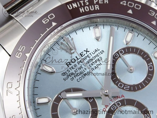 DAYTONA 116506 APSF 1:1 BEST EDITION ICE BLUE DIAL ON SS BRACELET SH4130