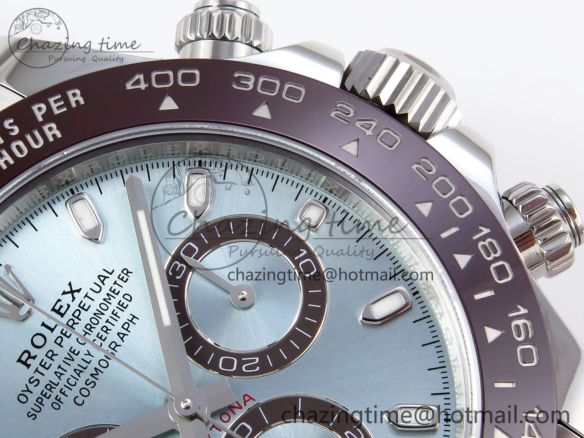 DAYTONA 116506 APSF 1:1 BEST EDITION ICE BLUE DIAL ON SS BRACELET SH4130
