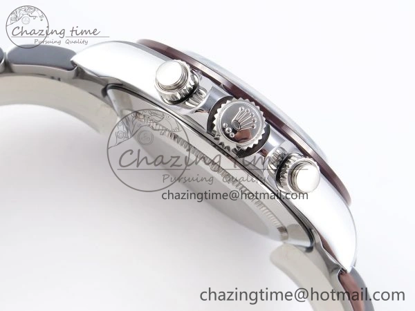 DAYTONA 116506 QF 1:1 BEST EDITION ICE BLUE DIAL CRYSTAL MARKERS ON SS BRACELET SH4130 V3 (GAIN WEIGHT)