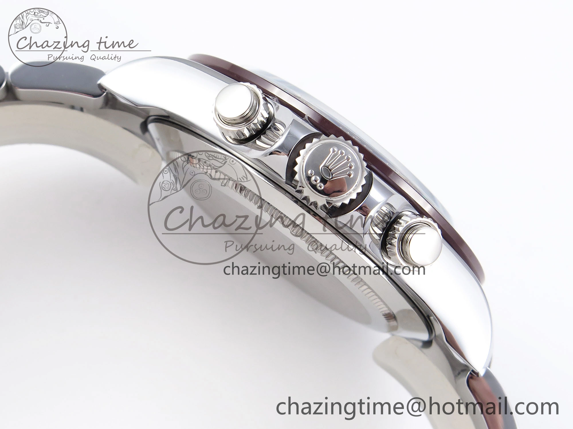 DAYTONA 116506 QF 1:1 BEST EDITION ICE BLUE DIAL CRYSTAL MARKERS ON SS BRACELET SH4130 V3 (GAIN WEIGHT)
