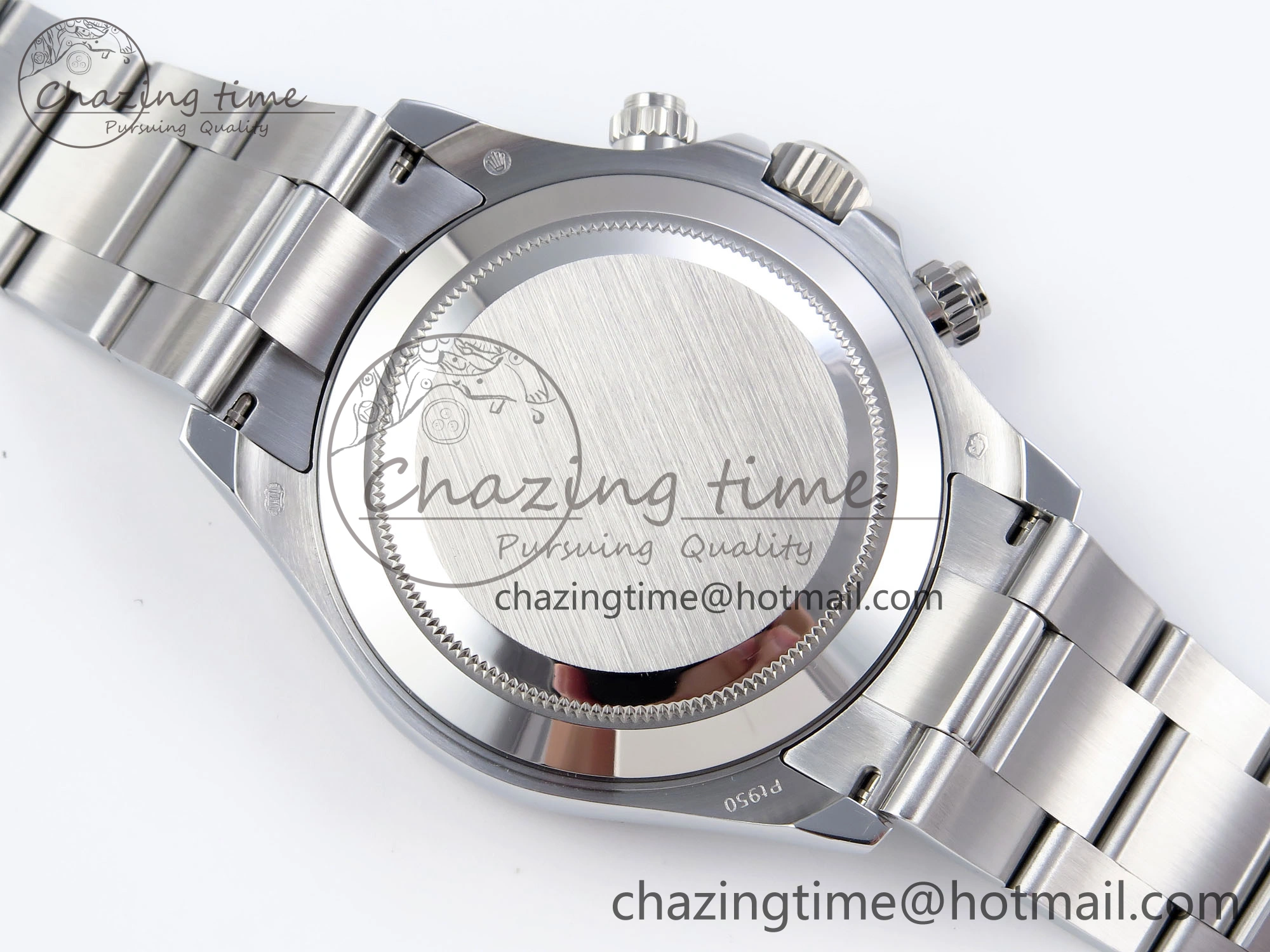 DAYTONA 116506 QF 1:1 BEST EDITION ICE BLUE DIAL CRYSTAL MARKERS ON SS BRACELET SH4130 V3 (GAIN WEIGHT)
