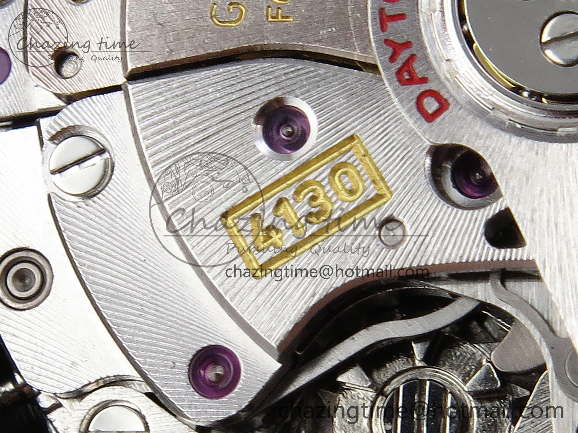 DAYTONA 116506 QF 1:1 BEST EDITION ICE BLUE DIAL CRYSTAL MARKERS ON SS BRACELET SH4130 V3 (GAIN WEIGHT)