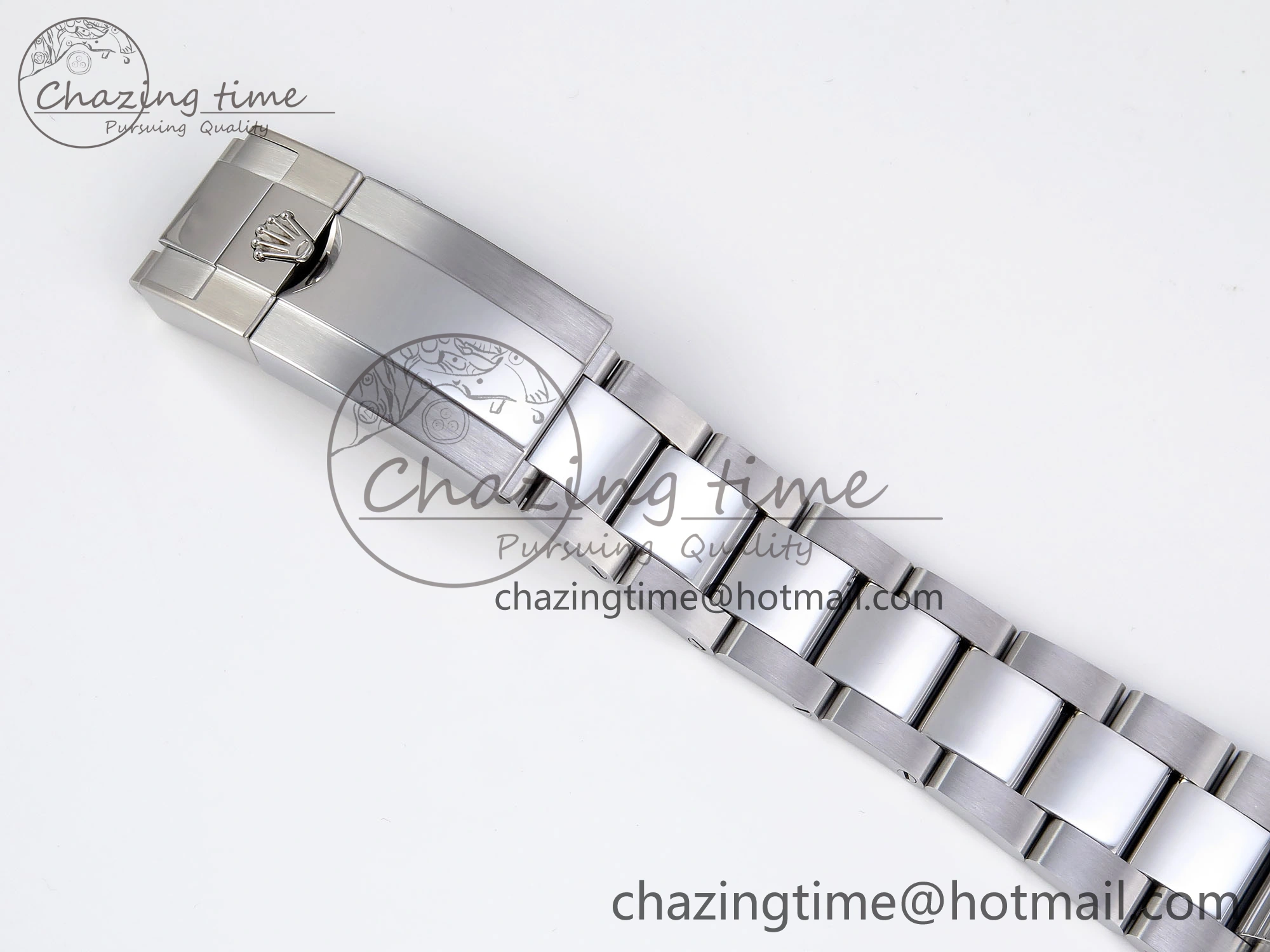 DAYTONA 116506 QF 1:1 BEST EDITION ICE BLUE DIAL CRYSTAL MARKERS ON SS BRACELET SH4130 V3 (GAIN WEIGHT)
