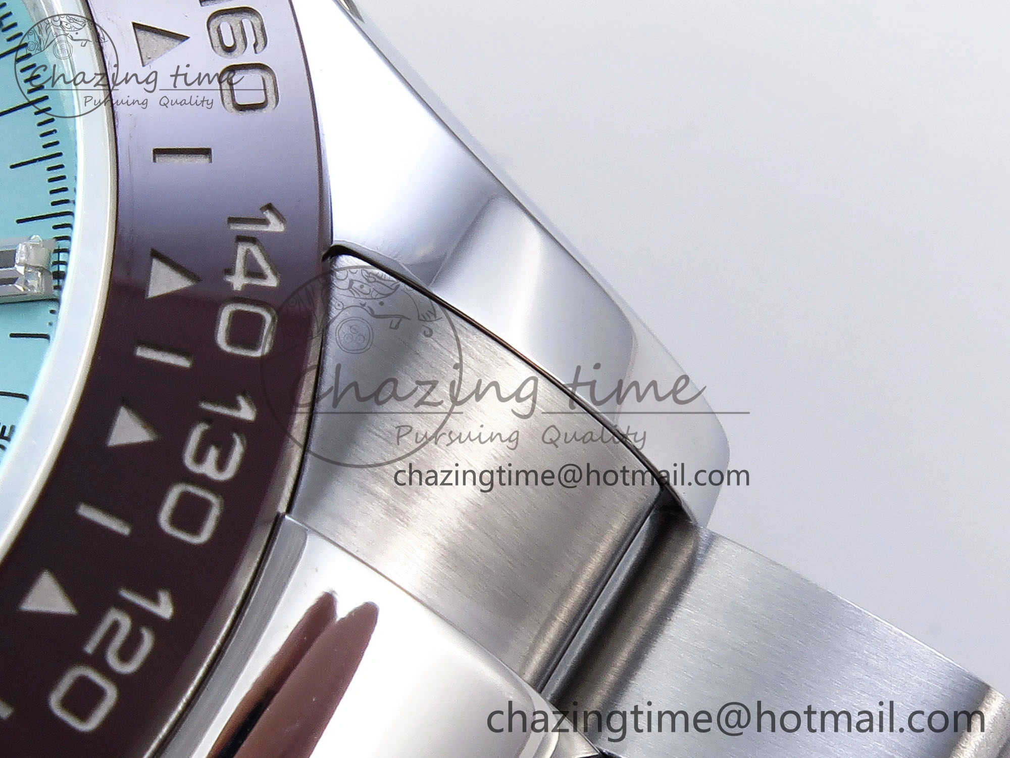 DAYTONA 116506 QF 1:1 BEST EDITION ICE BLUE DIAL CRYSTAL MARKERS ON SS BRACELET SH4130 V3 (GAIN WEIGHT)