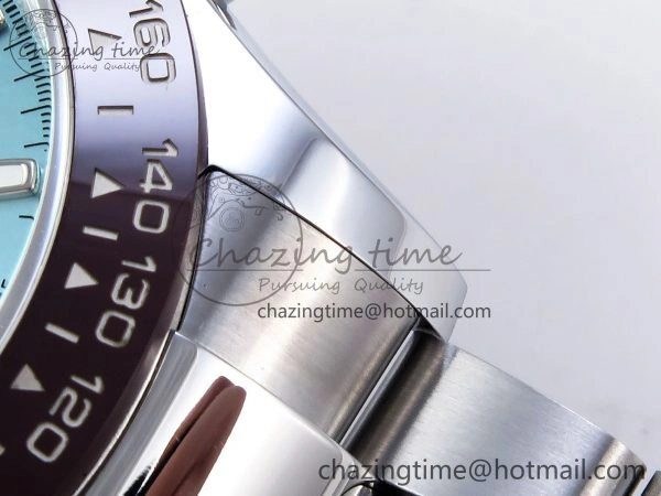 DAYTONA 116506 QF 1:1 BEST EDITION ICE BLUE DIAL LUME MARKERS ON SS BRACELET SH4130 V3 (GAIN WEIGHT)