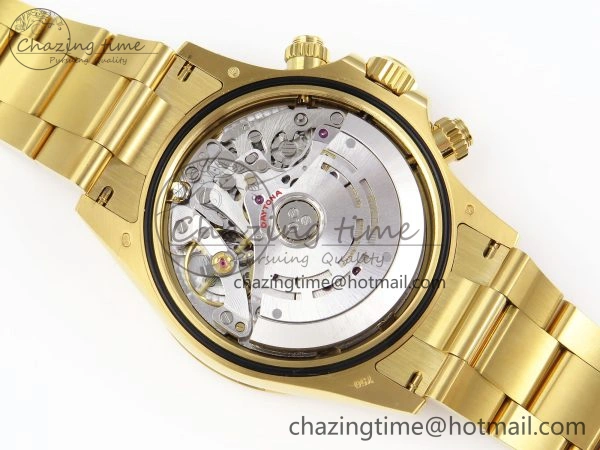 DAYTONA 116508 APSF 1:1 BEST EDITION GREEN DIAL ON YG BRACELET SH4130
