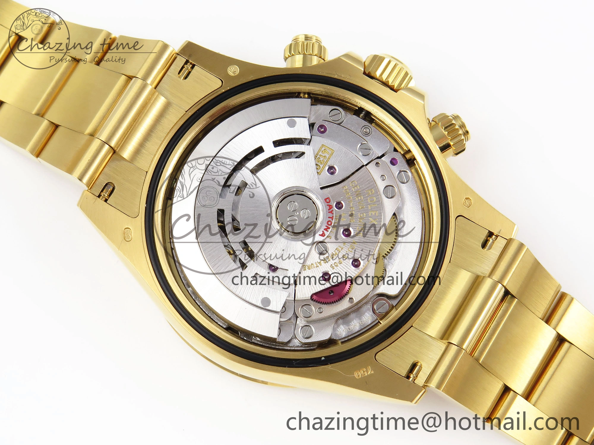 DAYTONA 116508 APSF 1:1 BEST EDITION GREEN DIAL ON YG BRACELET SH4130