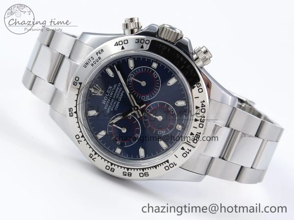 DAYTONA 116509 QF 1:1 BEST EDITION BLUE DIAL ON SS BRACELET SH4130 V3 (GAIN WEIGHT)