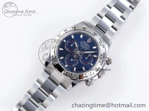 DAYTONA 116509 QF 1:1 BEST EDITION BLUE DIAL ON SS BRACELET SH4130 V3 (GAIN WEIGHT)