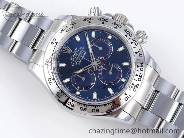 DAYTONA 116509 QF 1:1 BEST EDITION BLUE DIAL ON SS BRACELET SH4130 V3 (GAIN WEIGHT)