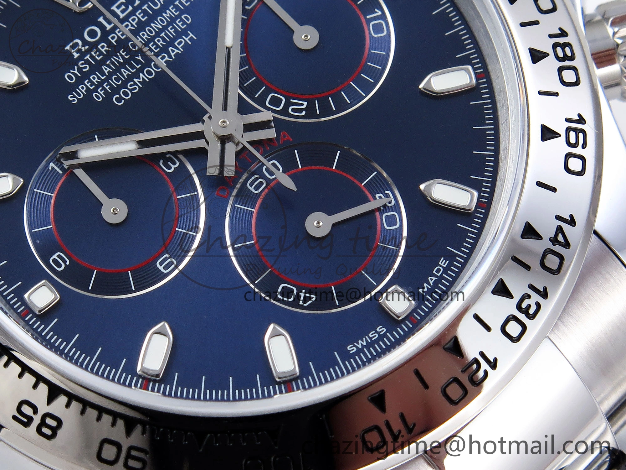 DAYTONA 116509 QF 1:1 BEST EDITION BLUE DIAL ON SS BRACELET SH4130 V3 (GAIN WEIGHT)
