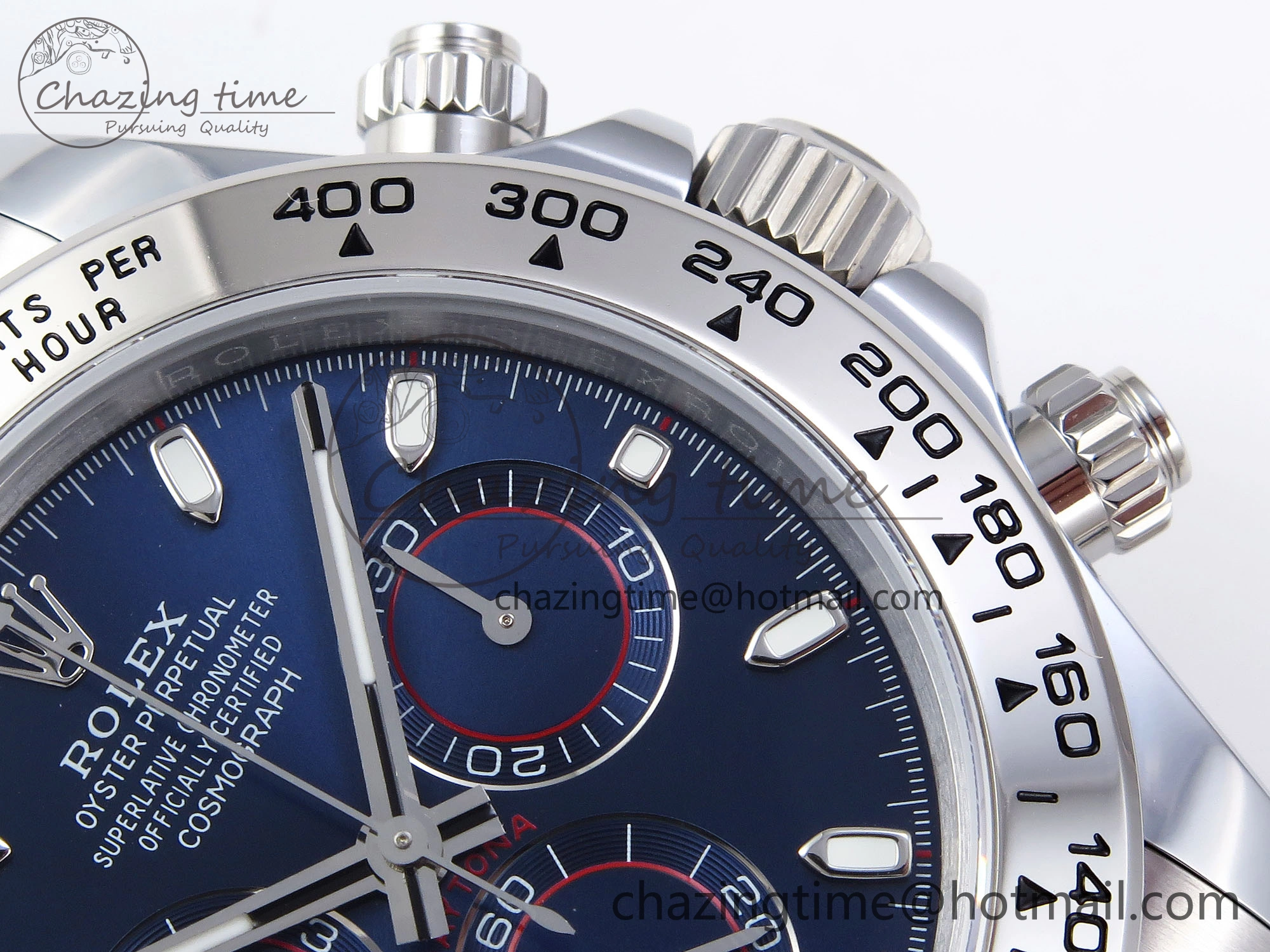 DAYTONA 116509 QF 1:1 BEST EDITION BLUE DIAL ON SS BRACELET SH4130 V3 (GAIN WEIGHT)