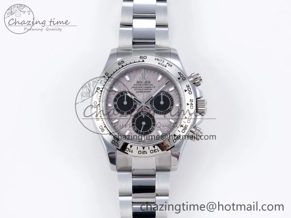 DAYTONA 116509 QF 1:1 BEST EDITION GRAY DIAL ON SS BRACELET SH4130 V3 (GAIN WEIGHT)