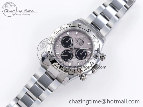 DAYTONA 116509 QF 1:1 BEST EDITION GRAY DIAL ON SS BRACELET SH4130 V3 (GAIN WEIGHT)