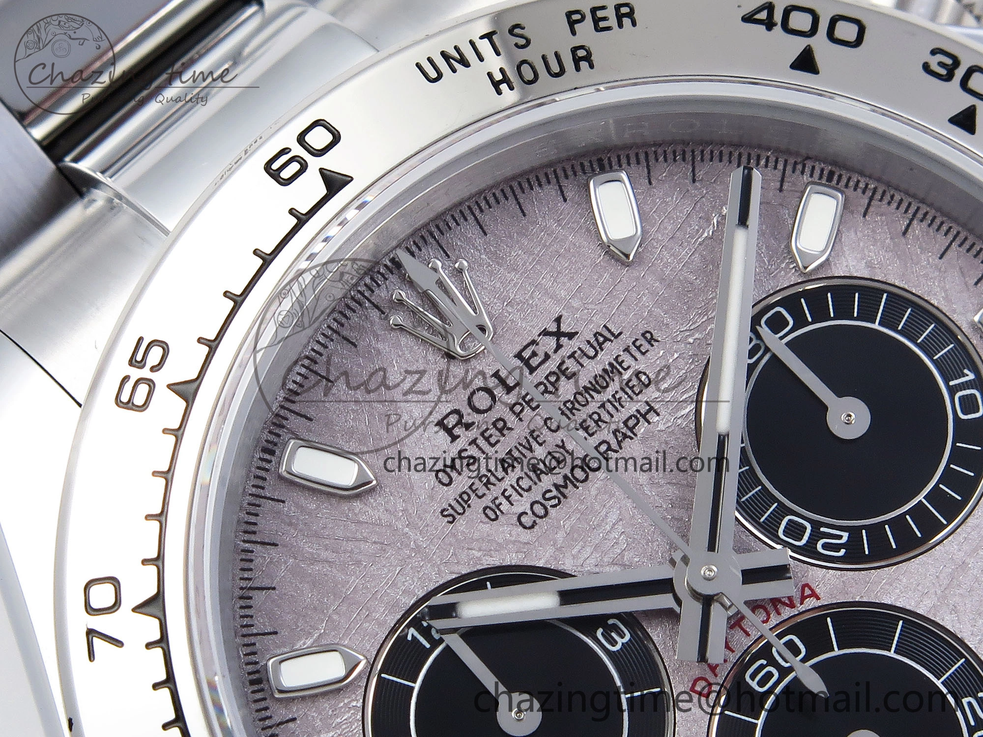 DAYTONA 116509 QF 1:1 BEST EDITION GRAY DIAL ON SS BRACELET SH4130 V3 (GAIN WEIGHT)