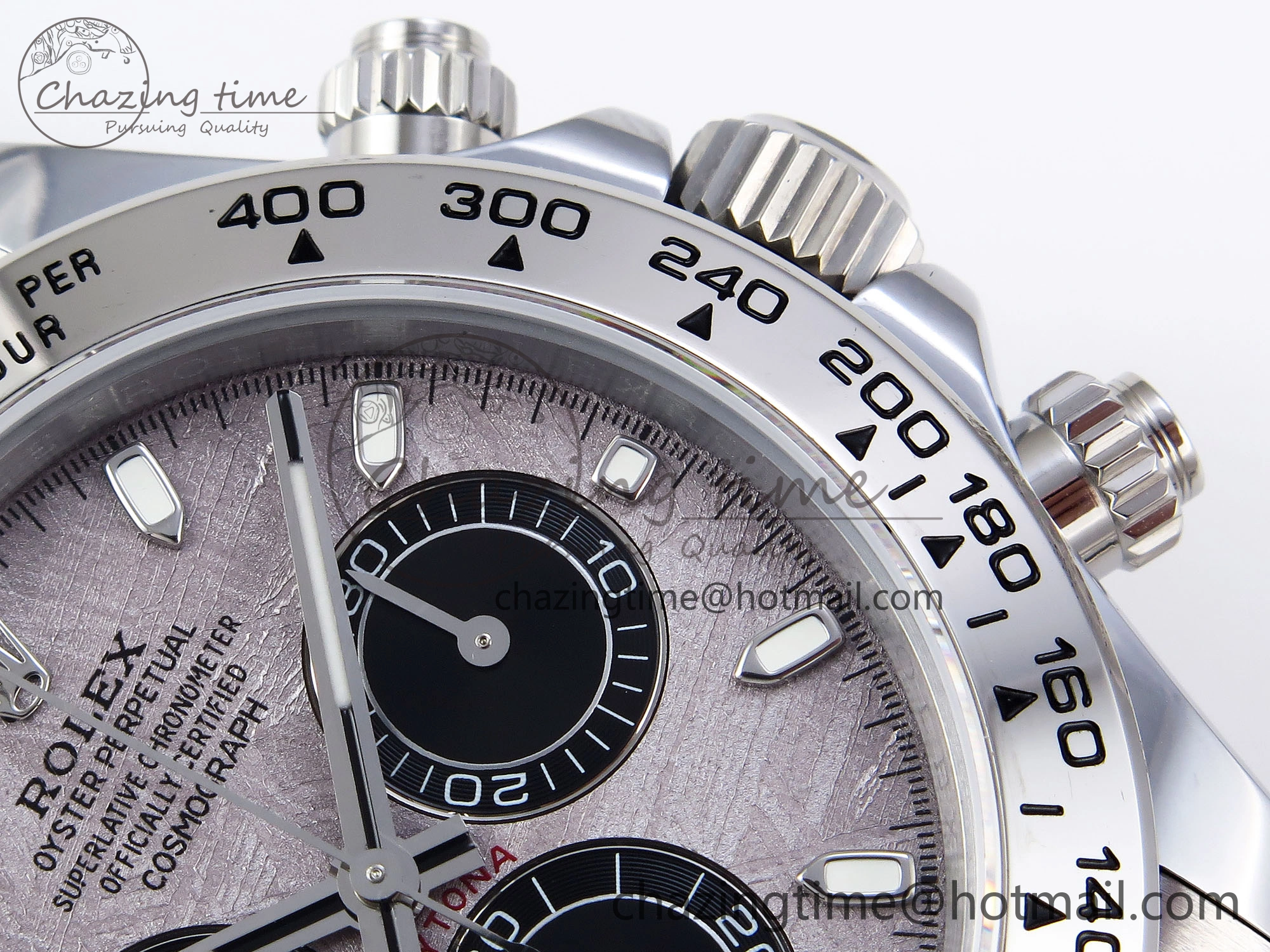 DAYTONA 116509 QF 1:1 BEST EDITION GRAY DIAL ON SS BRACELET SH4130 V3 (GAIN WEIGHT)