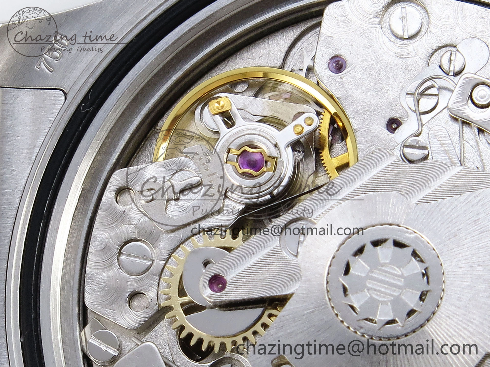 DAYTONA 116509 SS OMF BEST EDITION BLACK NUMERAL DIAL ON SS BRACELET A7750 (SLIM MOVEMENT)