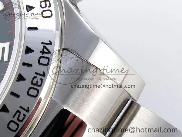 DAYTONA 116509 SS OMF BEST EDITION BLACK NUMERAL DIAL ON SS BRACELET A7750 (SLIM MOVEMENT)