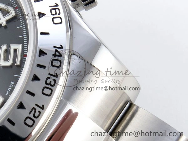DAYTONA 116509 SS OMF BEST EDITION GRAY NUMERAL DIAL ON SS BRACELET A7750 (SLIM MOVEMENT)
