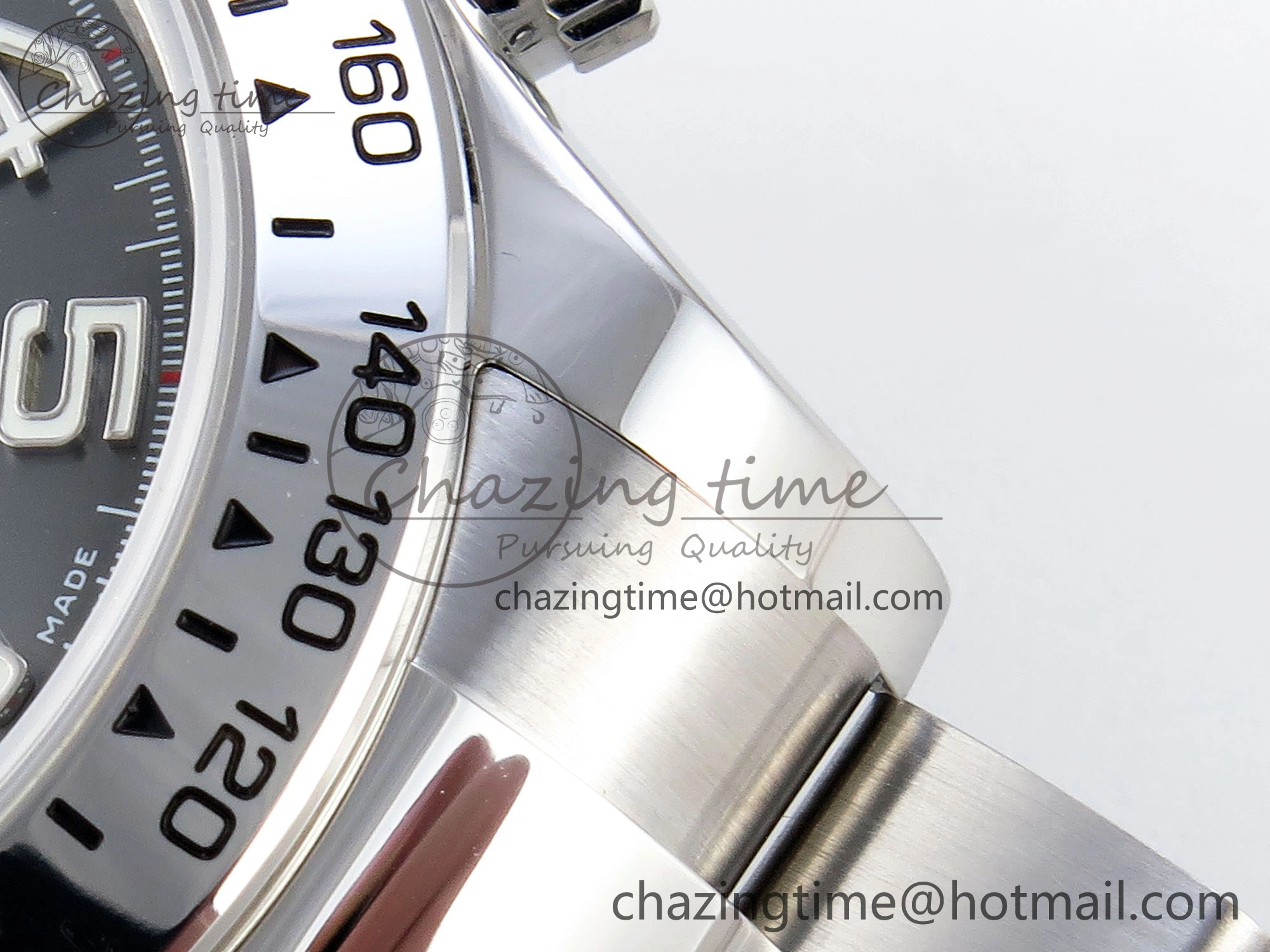DAYTONA 116509 SS OMF BEST EDITION GRAY NUMERAL DIAL ON SS BRACELET A7750 (SLIM MOVEMENT)
