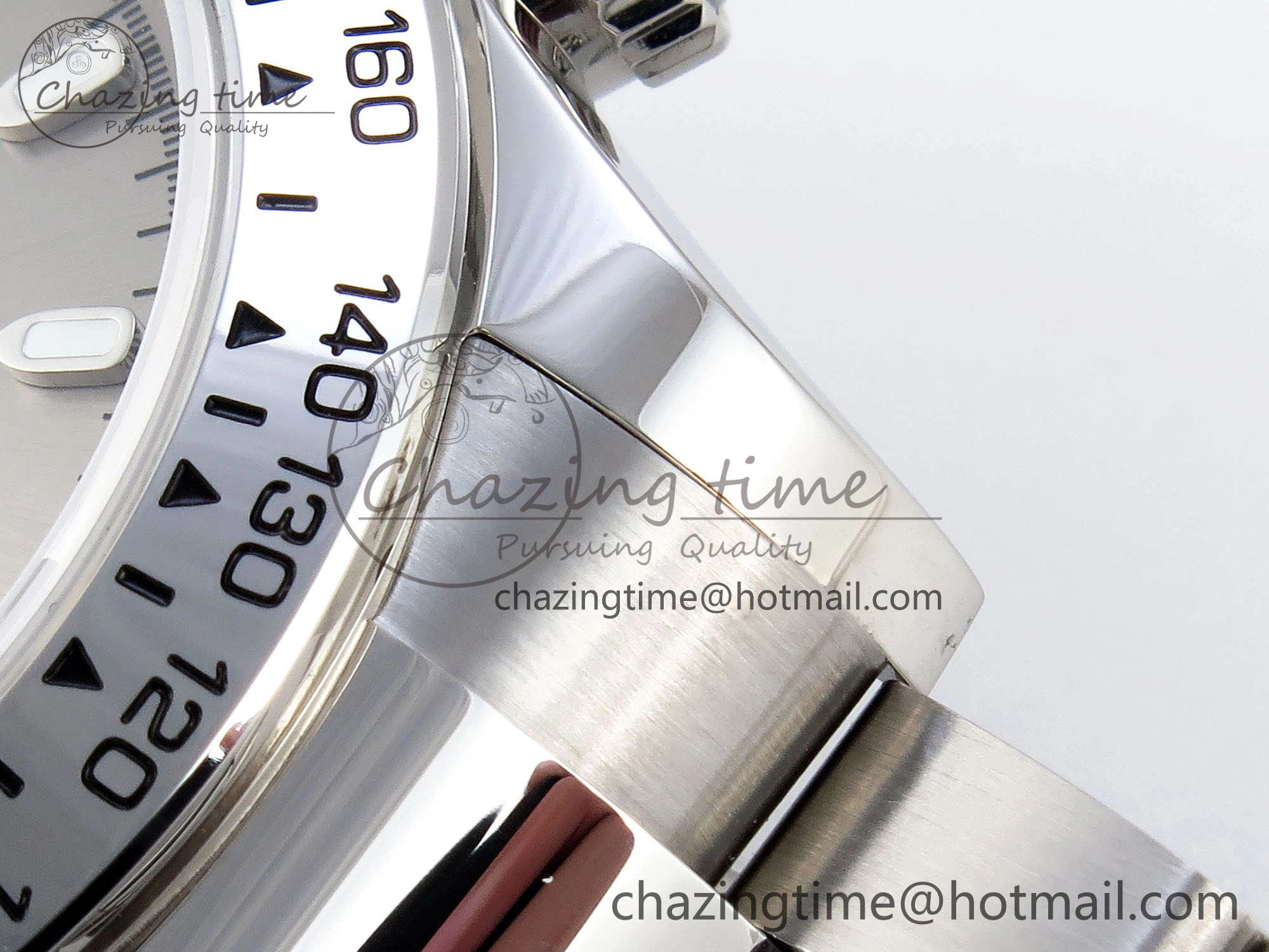 DAYTONA 116509 SS OMF BEST EDITION GRAY BLACK DIAL ON SS BRACELET A7750 (SLIM MOVEMENT)