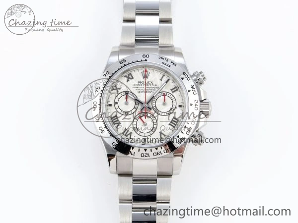 DAYTONA 116509 SS OMF BEST EDITION METEORITE DIAL ON SS BRACELET A7750 (SLIM MOVEMENT)