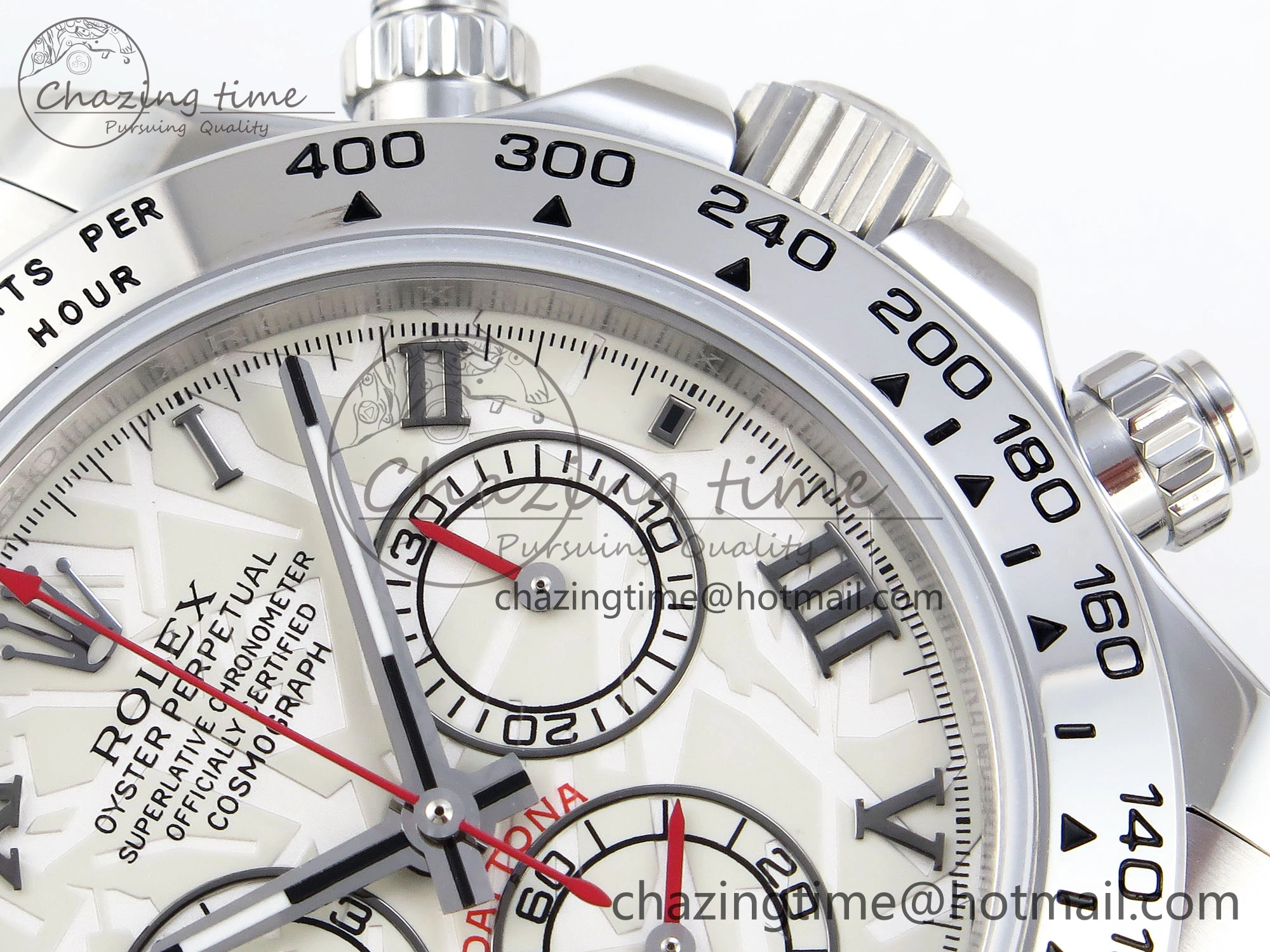 DAYTONA 116509 SS OMF BEST EDITION METEORITE DIAL ON SS BRACELET A7750 (SLIM MOVEMENT)