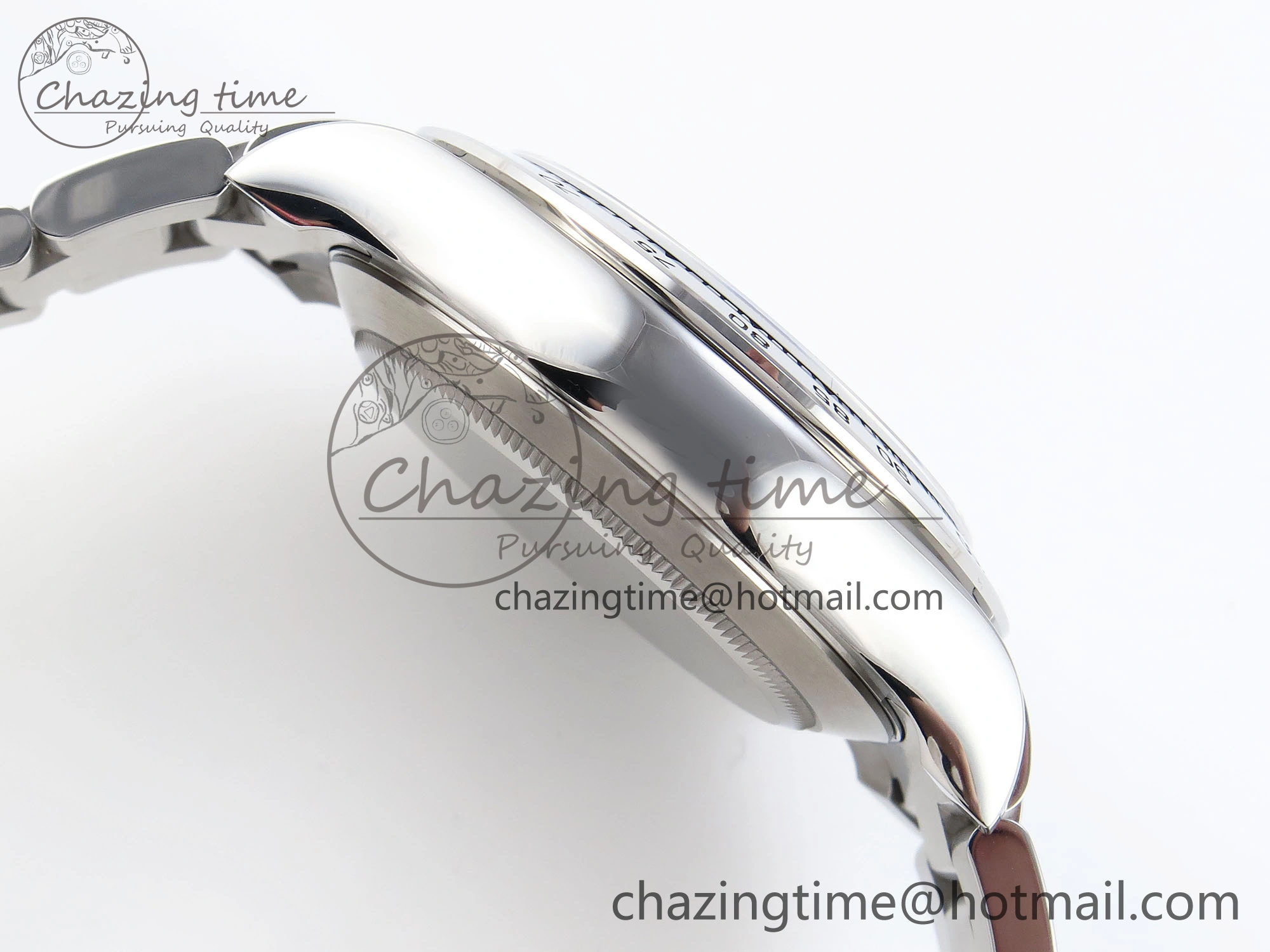 DAYTONA 116509 SS OMF BEST EDITION SILVER NUMERAL DIAL ON SS BRACELET A7750 (SLIM MOVEMENT)