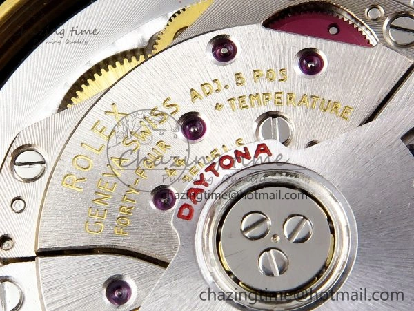 DAYTONA 116518 APSF 1:1 BEST EDITION WHITE DIAL ON OYSTERFLEX RUBBER STRAP SH4130